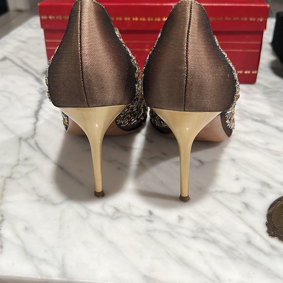 Rene Caovilla Cinderella slippers - Picture 4 of 4